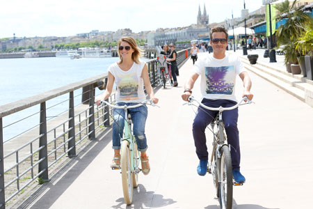 Excursion à vélo dans le Bordeaux local et authentique